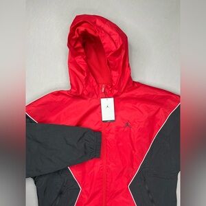 NIKE AIR JORDAN BRK DRAFT WINDBREAKER JACKET FULL ZIP HOODED